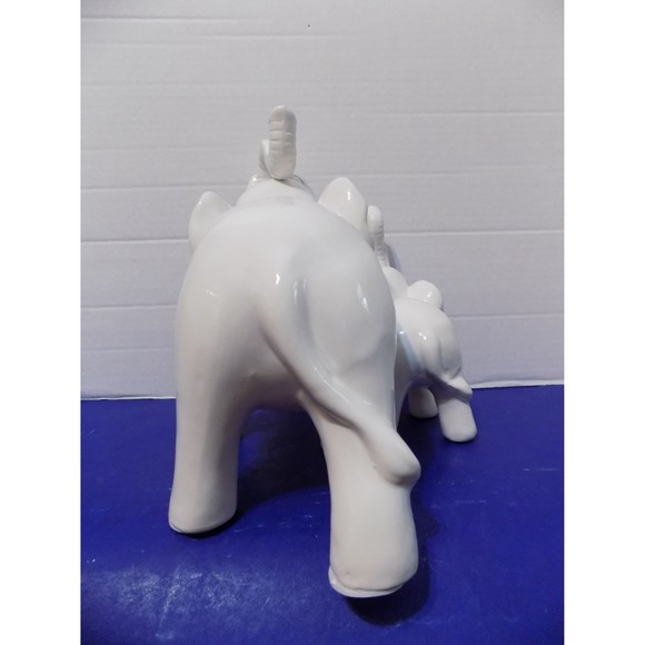 NEW Good Luck Elephant & Baby Figurine Statue - Picture 4 of 5
